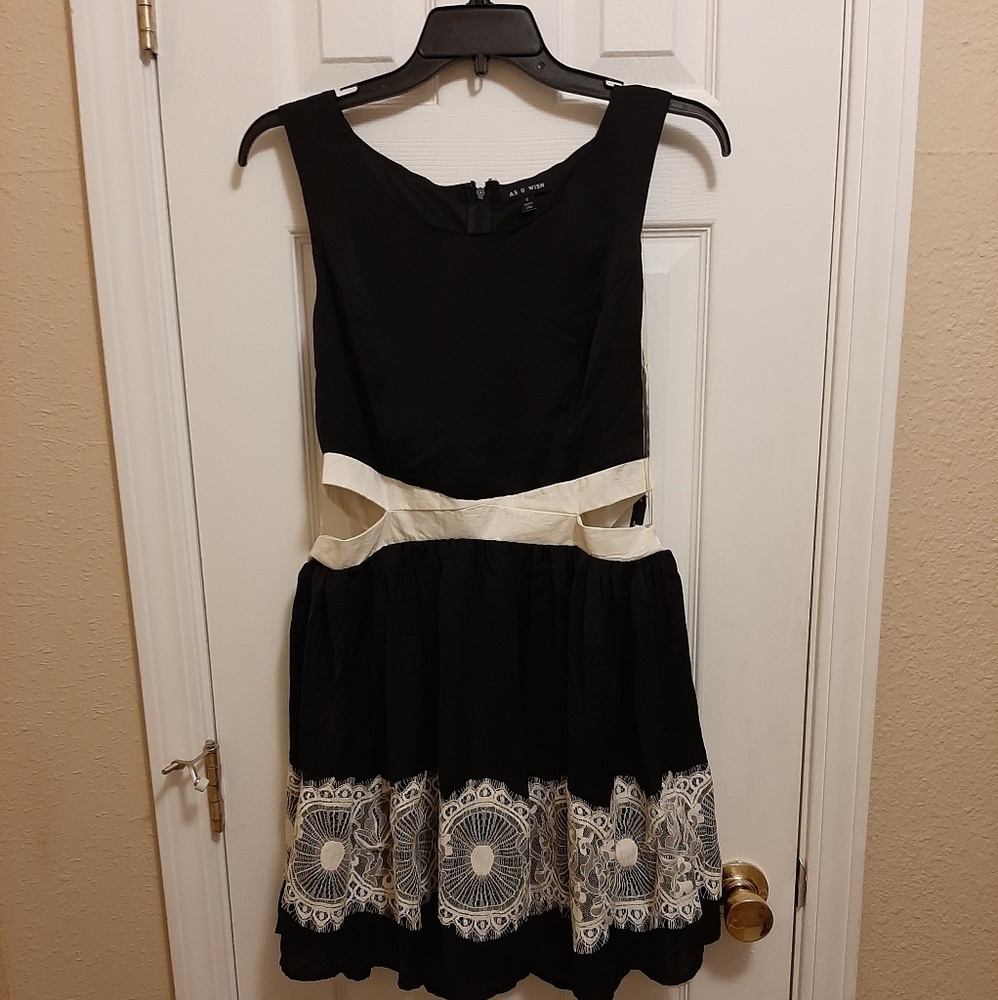 As U Wish Romper Dress